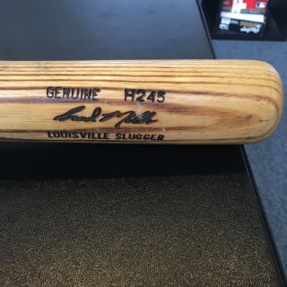 1980 ' s Brett Mills Game Louisville Slugger Baseball Bat 2