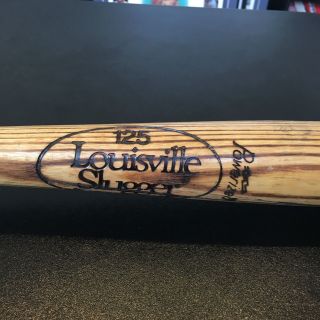 1980 ' s Brett Mills Game Louisville Slugger Baseball Bat 3