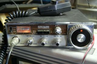 Cheetah Am/ssb Pearce - Simpson Vintage Mobile 23 Channel Cb Radio - Powers On
