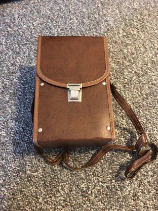 Vintage Polaroid Leather Carrying Case -