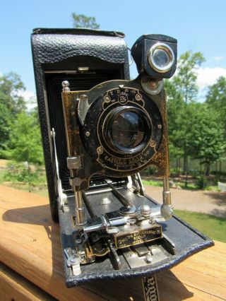 Old 1921 No.  3a Autographic Kodak Model C Folding Camera - Parts