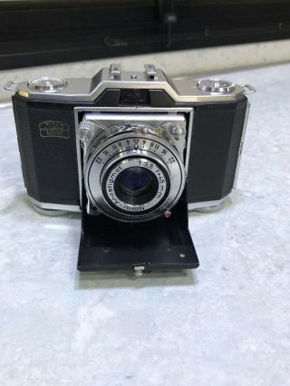 Vintage Zeiss Ikon Nettar Camera Novar Anastigmat 1:4.  5 F=45mm Made In Germany