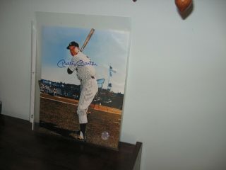 Mickey Mantle 8x10 Autographed Color Photo With Gfa