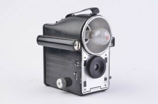 Vintage Spartus Press Flash Camera W/ 0 Bulb,