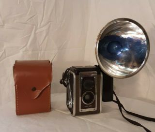 Vintage Kodak Duaflex Iv Box Camera Kodet