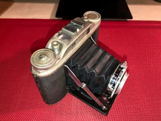 Vintage Ansco Speedex Camera And Case Made In Germany