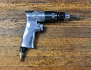 Vintage Tools Air Chuck Drill Rotary Tool Pneumatic Ingersoll Power ☆usa