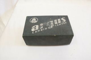 Vintage Argus Model A2 " Candid Camera " W/ Box