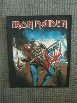 Vintage Iron Maiden The Trooper Backpatch