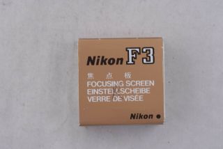 Nikon F3,  F3hp Camera Focusing Screen R