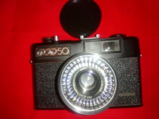 Soviet Vintage Ussr Camera Fed - 50 Lens Industar - 81 2,  8/38