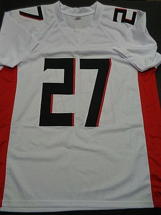 Damontae Kazee Atlanta Falcons Autographed Signed White Style Jersey w - JSA 3