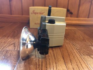 Vintage 1950 ' s Imperial Mark XII Camera & Flash Unit In Oringinal Box 3