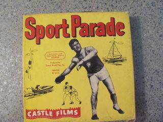 16 Mm B & W Sound 302,  Sport Parade,  " This Is Baseball ",  Castle Films