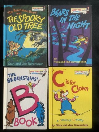 20 Vintage Bright & Early Books Club,  Berenstain Bears,  Dr.  Seuss,  Mulberry St. 3