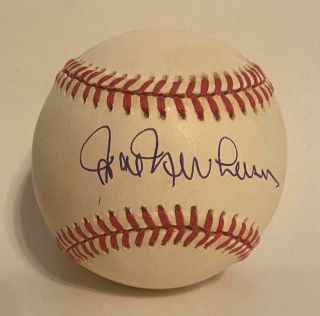 Hal Newhouser (d.  1998) Detroit Tigers Hof Autographed Oal Signed Baseball