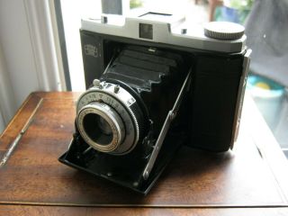 Zeiss Ikon Vintage Folding Camera - 1:6,  3 - 75 Mm Lens.
