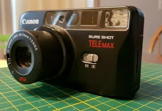 Canon Sureshot Telemax 35mm Point And Shoot Camera