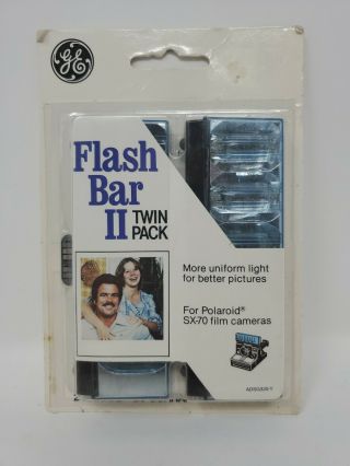 Ge Flash Bar Ii Twin Pack For Polaroid Sx - 70 Film Camera