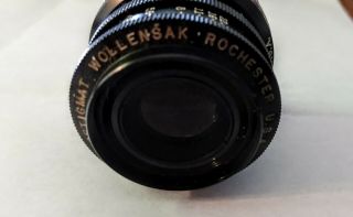 Wollensak 50mm F3.  5 Camera Lens