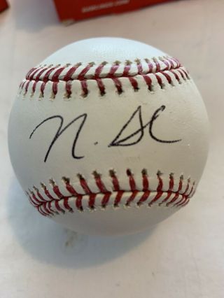 Nick Senzel Cincinnati Reds Autographed Omlb Signed Baseball