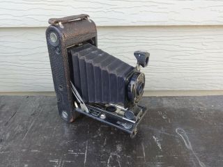 Antique Eastman Kodak No.  1a Autographic Kodak Jr 1913 - Good Display Camera