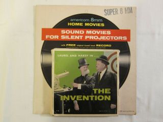 Laurel And Hardy The Invention 8 Movie With Sound Record