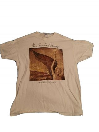 Vintage Smashing Pumpkins Machina Tour T Shirt 2000 (size L,  Small Stain)
