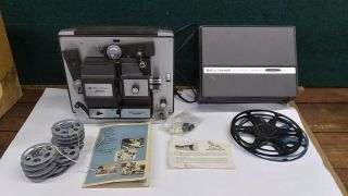 Vintage 8mm Bell & Howell 8 Projecter W Box Incredible But