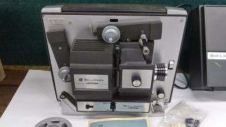 Vintage 8mm Bell & Howell 8 Projecter w Box Incredible but 2