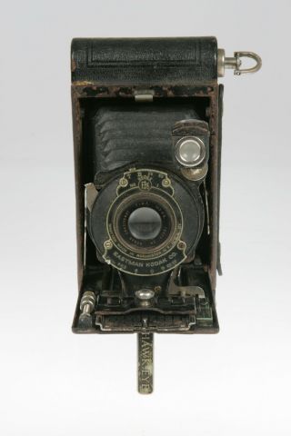 120 Roll Film Antique 1928 Kodak No.  2 Folding Hawk - Eye Special Can Still Use