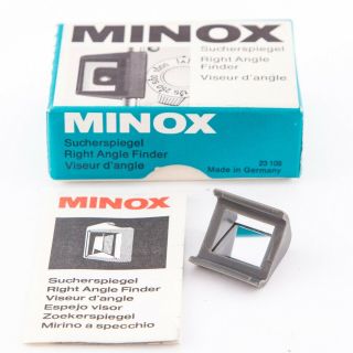 Minox Right Angle Mirror Finder (sucherspiegel) For Subminiature Cameras