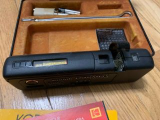 70s Kodak Ektramax Camera W Case Box,  Manuals,  Wrist Strap Made In Usa