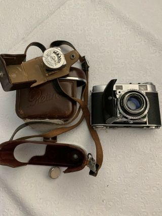 Kodak Retina Ii With F/2.  8 5cm (50mm) W/case