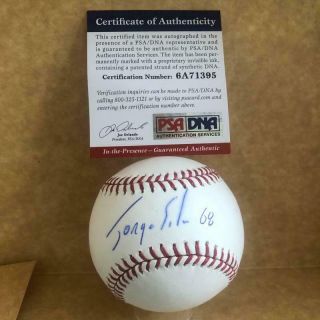Jorge Soler Kansas City Royals Signed Autographed M.  L.  Baseball Psa/dna 6a71395