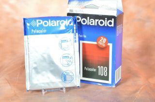 Polaroid Polacolor 108 Film — Single Pack — 10 Frames