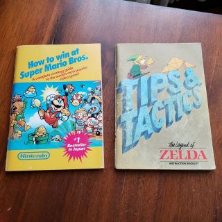 How To Win At Mario Bros & Legend Zelda Tips Tactics Vintage Players Guide