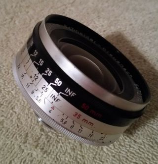 vintage Kodak wide angle lens for retina III S 35mm f:4/35 Retina - Curtagon 2