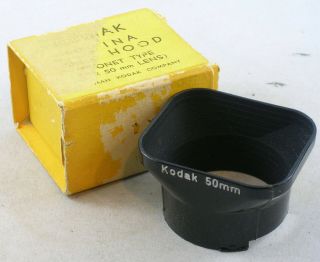 Made In Germany Boxed Kodak Retina Bayonet 50mm Lens Hood