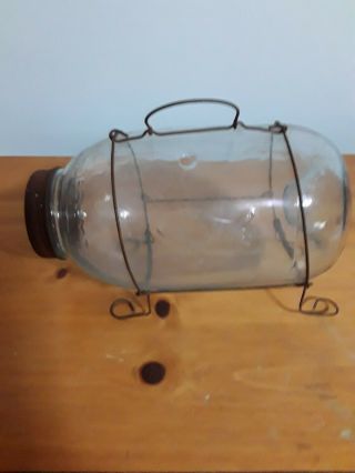 Montana Bait Company Vintage Glass Trap Minnow Catcher