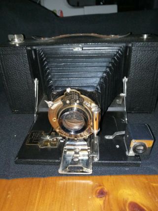 Kodak 3 - A Near Folding Brownie Camera,  Case