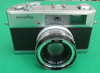 Minolta Hi - Matic 7s Rangefinder 35mm Film Camera