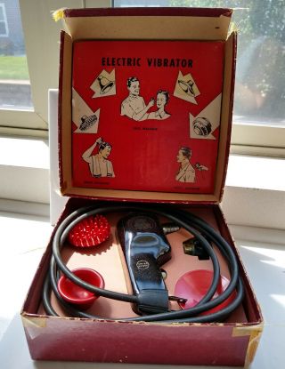 Vintage Wahl Model Hand - E Electric Vibrator Massager Body Face Scalp