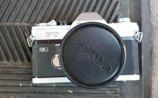 Canon Ft Ql 35mm Film Camera 35mm 1:2.  5 Lens