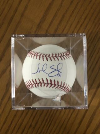 Noah Syndergaard York Mets Signed Ball - Mlb Authentic