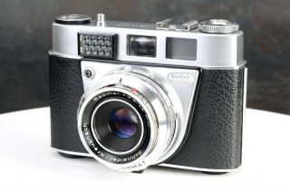 :Kodak Retinette IA 35mm Film Camera w/ Schneider 45mm f2.  8 Lens & Case 2