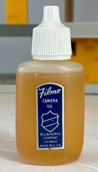 Vintage Filmo Movie Camera Oil Bottle Bell & Howell Company B&h Usa