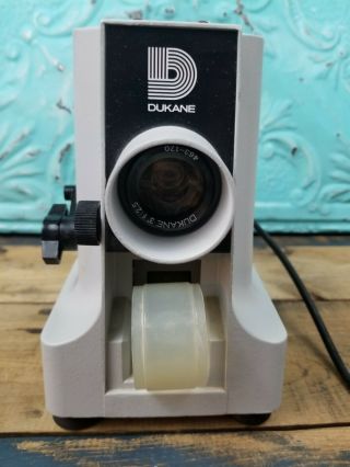 Dukane 300 Model 28A33A Vintage Film Strip Presentation Projector Serviced 2