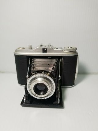 Agfa Isolette I Folding Camera W/ Agnar 85mm F/4.  5 Lens And Vario Shutter - Read