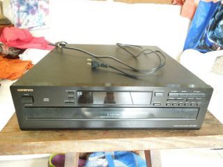 Vintage Onkyo Dx - C340 6 Disc Changer 5 Cd Exchange Continuous Play Home Theater